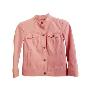 Dana Buchman Blush Pink Lightweight Jacket Size 4